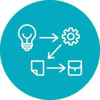 Process Vector Icon