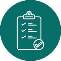 Checklist Vector Icon