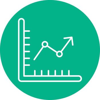 Graph Vector Icon