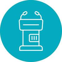 Lectern Vector Icon