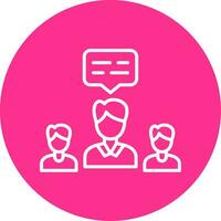 icono de vector de equipo