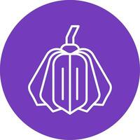 Acorn Squash Vector Icon