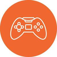 icono de vector de controlador de juego