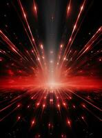 Ai Generative Backdrop Red Spotlights For Flyers, Banner and Backgrounds realistic image ultra hd high design photo