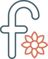 Small F Vector Icon