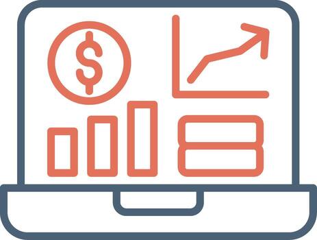 rentable vector icono