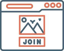 Join Vector Icon