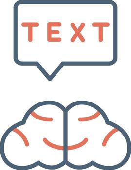 natural idioma Procesando vector icono