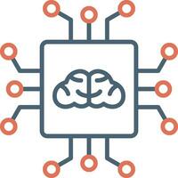Artificial Intelligence Vector Icon