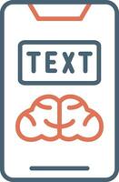 Text Vector Icon