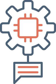 Natural Language Processing Vector Icon