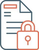 Secure Folder Vector Icon