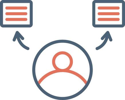 natural idioma Procesando vector icono