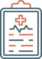 Medical Report Vector Icon