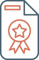 Certificate Vector Icon