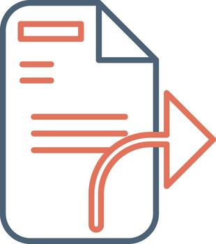 Send File Vector Icon