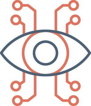 Bionic Eye Vector Icon