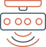 Motion Sensor Vector Icon