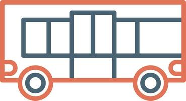 icono de vector de bus