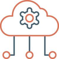 Cloud Computing Vector Icon