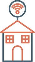 Smart House Vector Icon