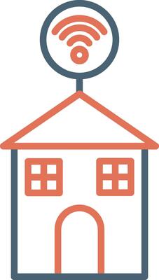 Smart House Vector Icon