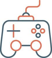 icono de vector de controlador de juego