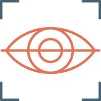 Eye Scan Vector Icon