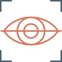 Eye Scan Vector Icon