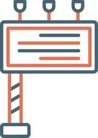 Billboard Vector Icon