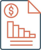 Financial Report Vector Icon