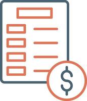 Invoice Vector Icon