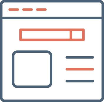 Browser Vector Icon
