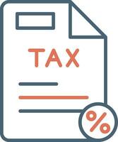 Tax Vector Icon