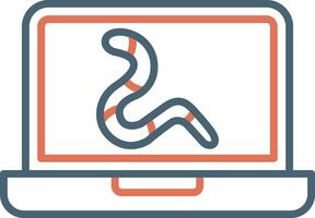 worm Vector Icon