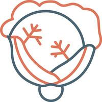 Cabbage Vector Icon