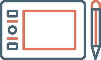 Graphic Tablet Vector Icon