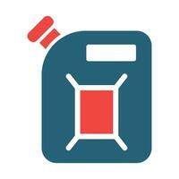 Canister Vector Glyph Two Color Icon For Personal And Commercial Use.