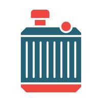 Radiator Vector Glyph Two Color Icon For Personal And Commercial Use.