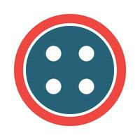 Buttons Vector Glyph Two Color Icon For Personal And Commercial Use.