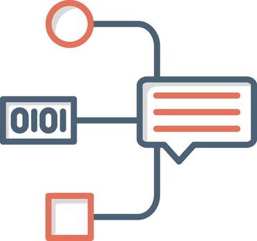 Natural Language Processing Vector Icon