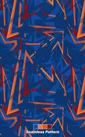 Vector abstract background with sport pattern for sublimation