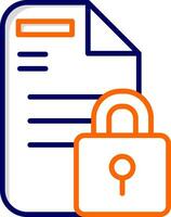 Secure Folder Vector Icon