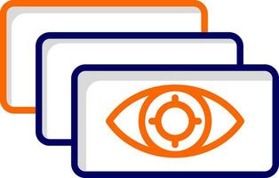 Depth Perception Vector Icon
