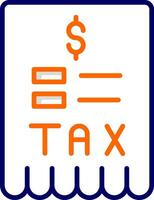 Tax Vector Icon