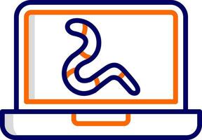 worm Vector Icon