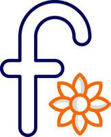 Small F Vector Icon