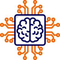 Artificial Intelligence Vector Icon