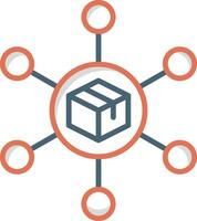 Distribution Center Vector Icon