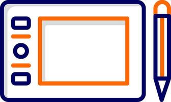 Graphic Tablet Vector Icon